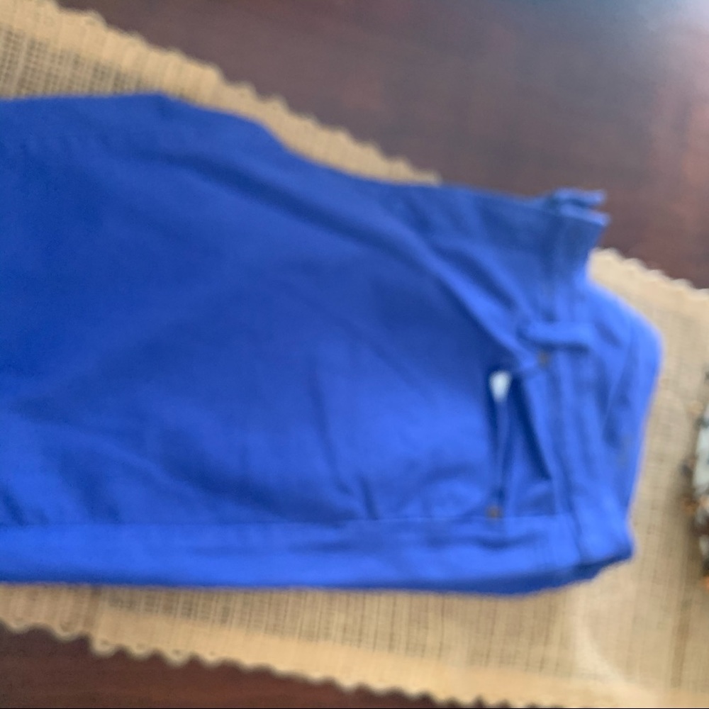 Purple jeans